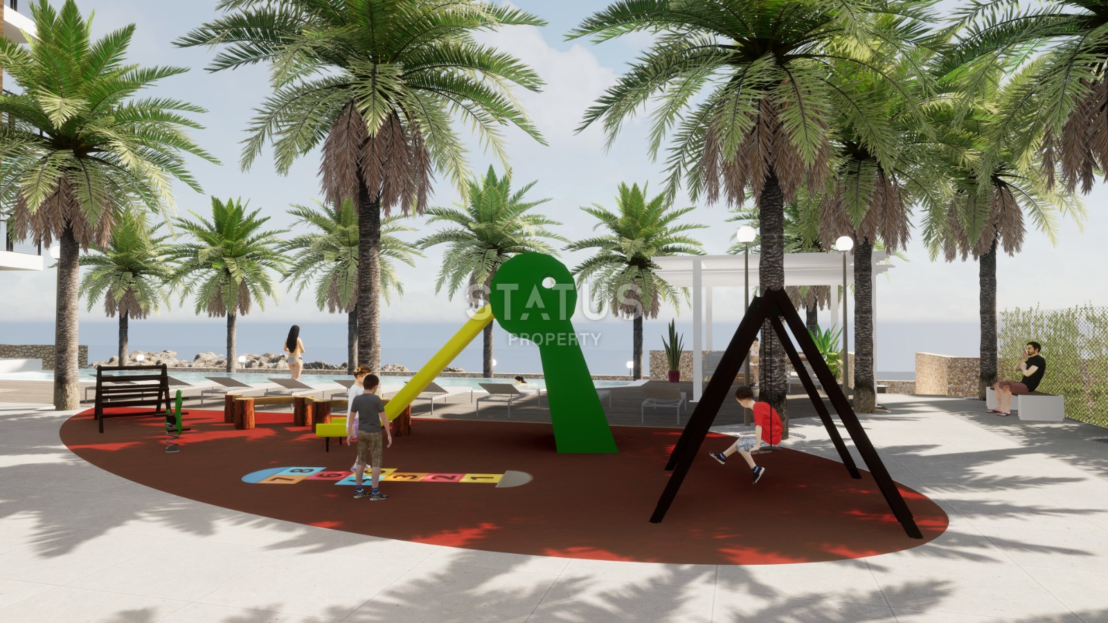 Investment project in Mahmutlar, apartments with sea and mountain views, 53-78 m2 фото 31