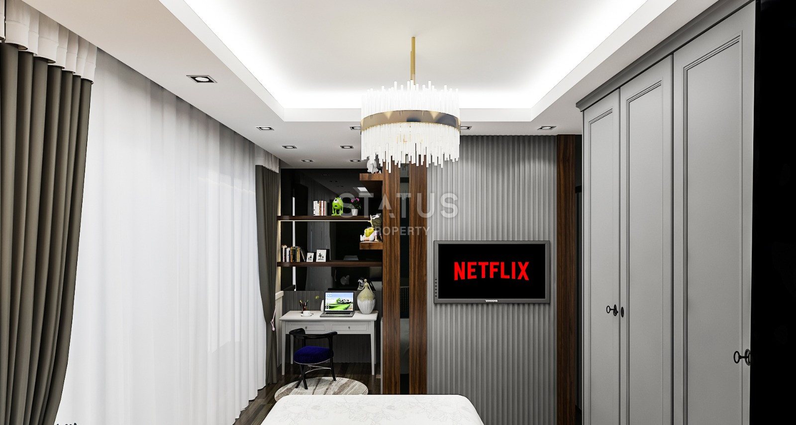 Elite complex of villas in the Bektas area,+Turkish citizenship 182-251 m2 фото 19