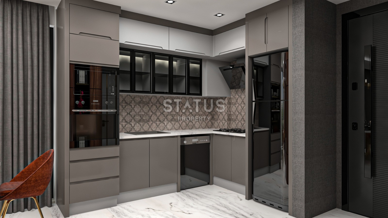 Elite complex of villas in the Bektas area,+Turkish citizenship 182-251 m2 фото 21