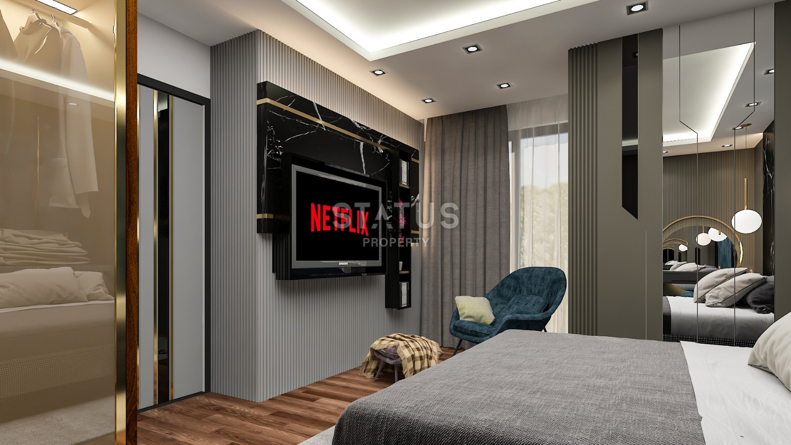 Elite complex of villas in the Bektas area,+Turkish citizenship 182-251 m2 фото 22