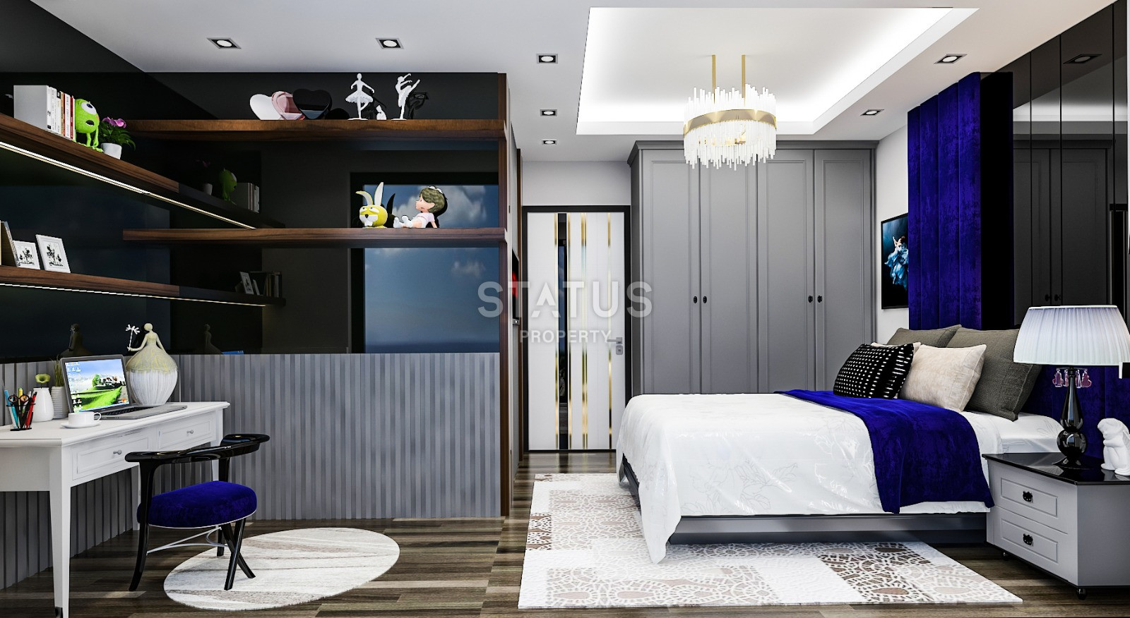 Elite complex of villas in the Bektas area,+Turkish citizenship 182-251 m2 фото 24