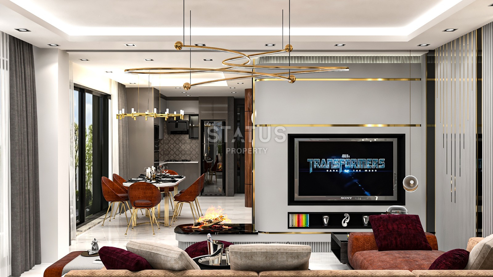 Elite complex of villas in the Bektas area,+Turkish citizenship 182-251 m2 фото 25