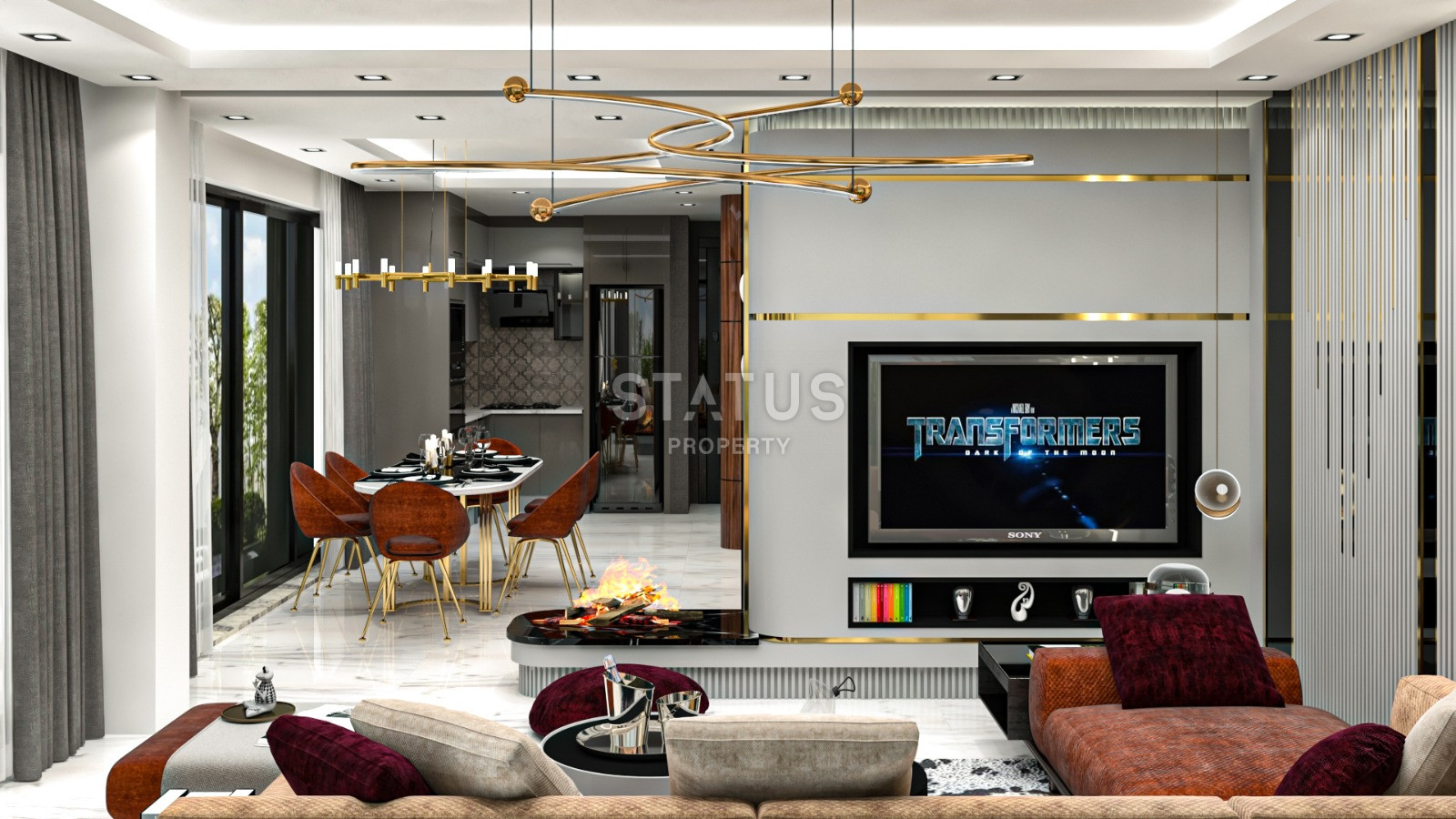 Elite complex of villas in the Bektas area,+Turkish citizenship 182-251 m2 фото 30