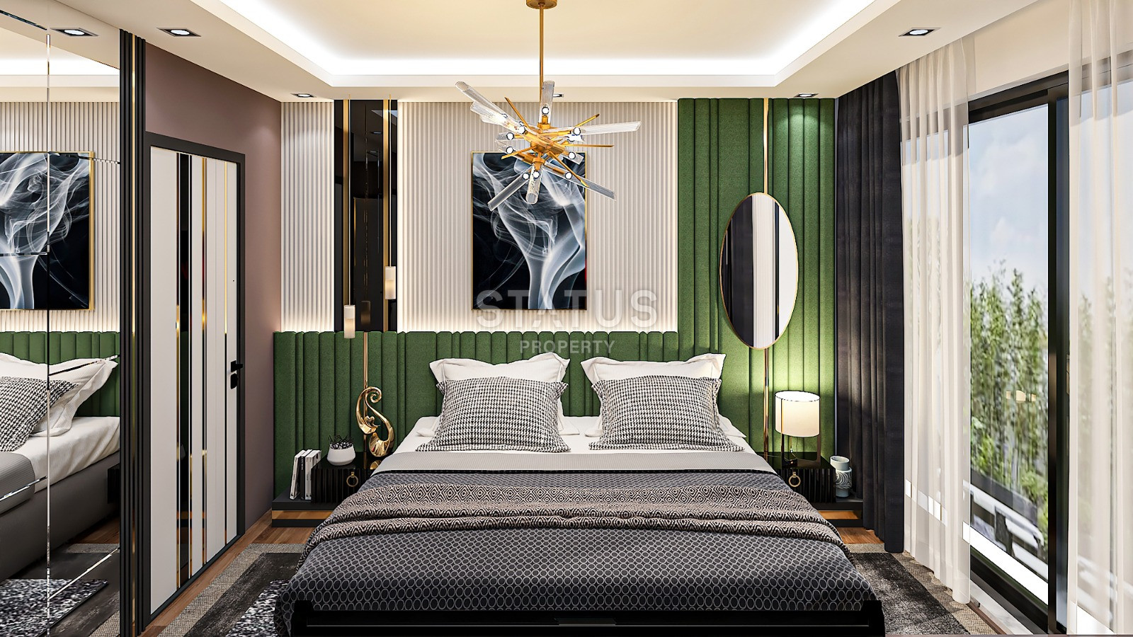 Elite complex of villas in the Bektas area,+Turkish citizenship 182-251 m2 фото 33