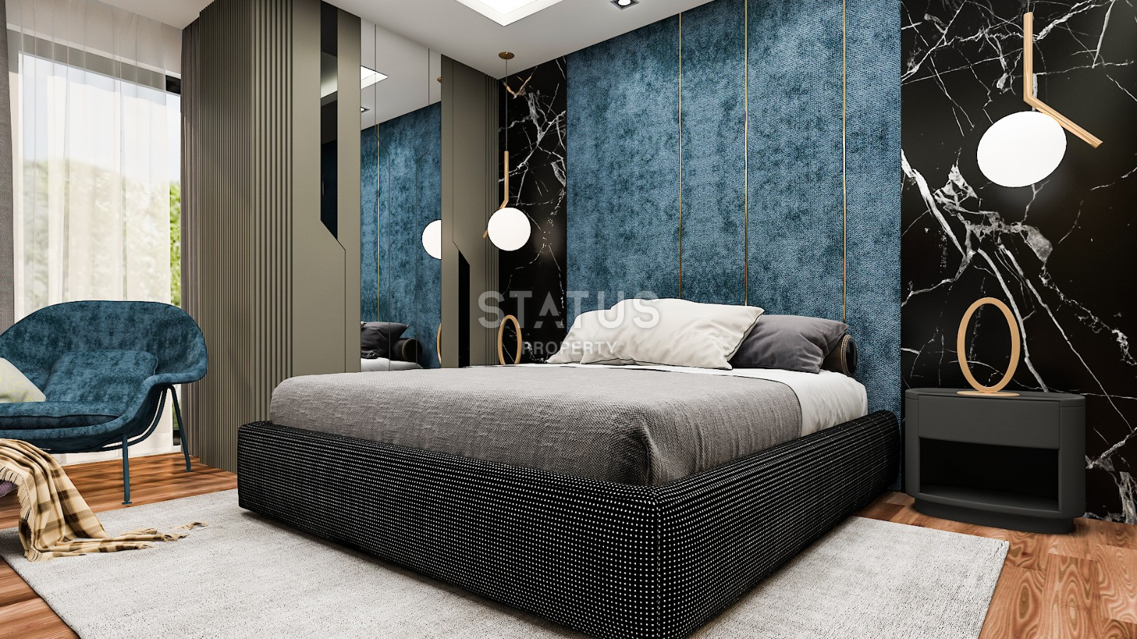 Elite complex of villas in the Bektas area,+Turkish citizenship 182-251 m2 фото 34