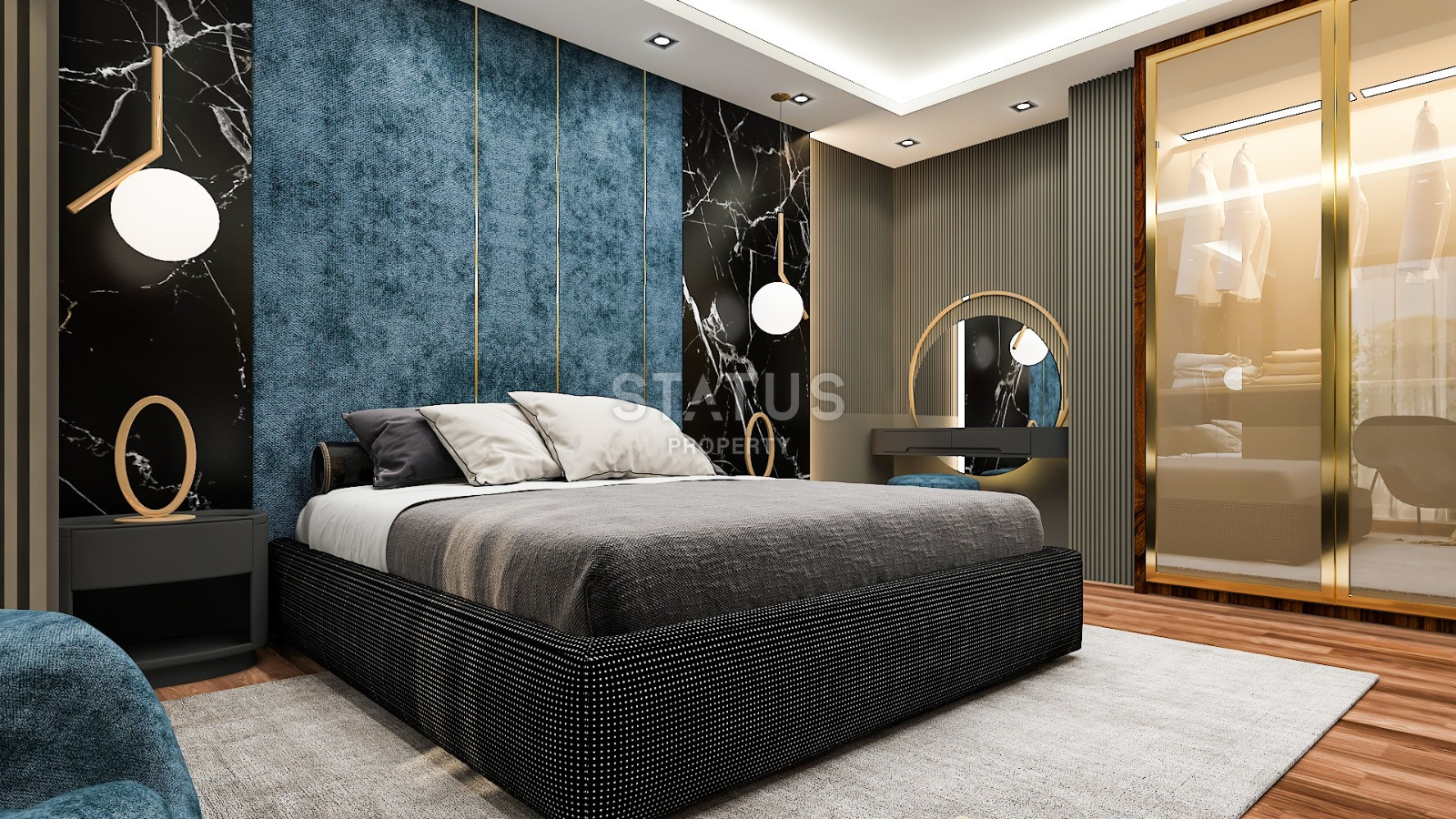 Elite complex of villas in the Bektas area,+Turkish citizenship 182-251 m2 фото 35