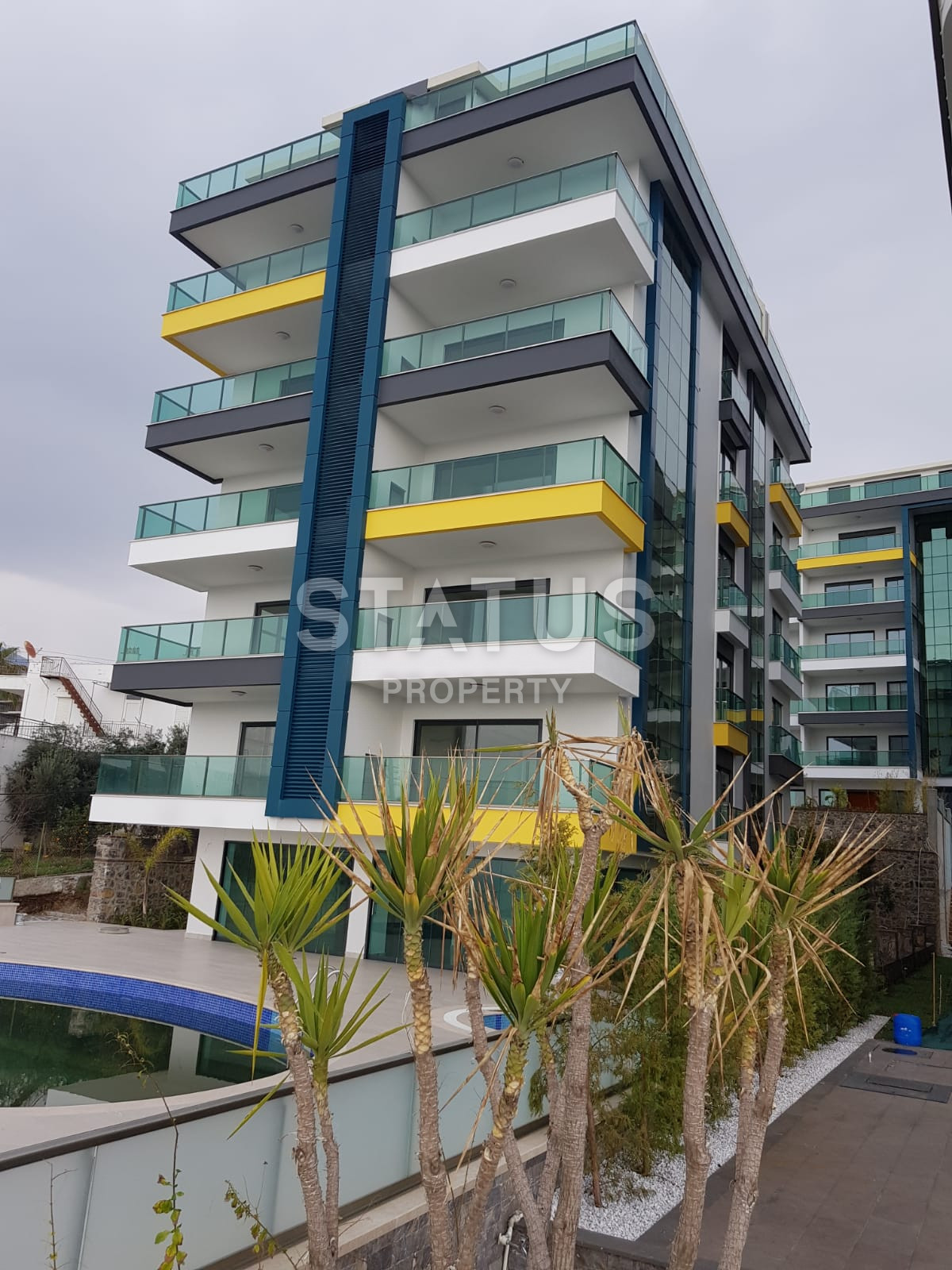 Апартаменты 1+1, на первой береговой линии, в районе Каргыджак, 80 кв.м. фото 24