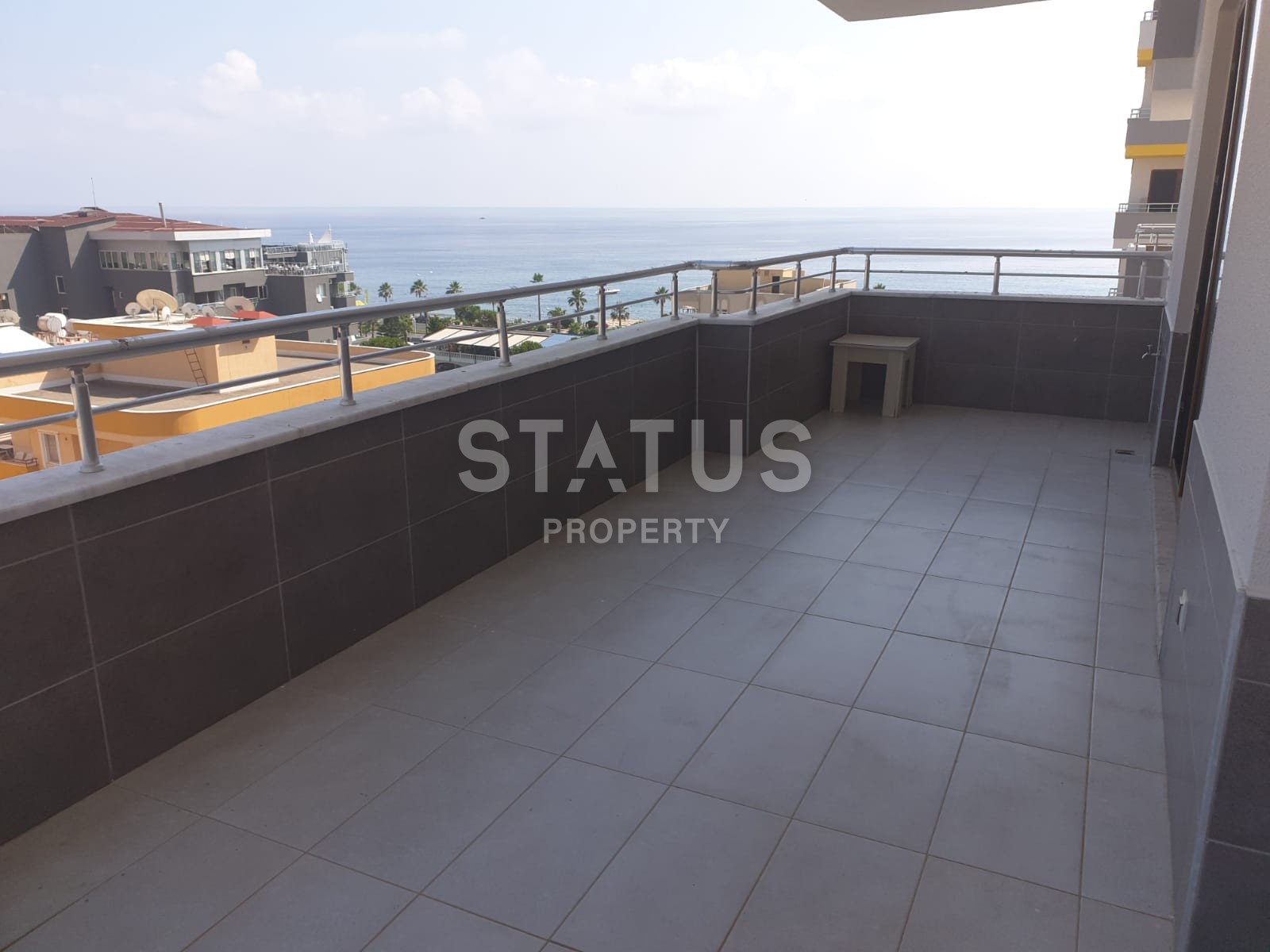 Апартаменты с видом на море 2+1 в 100 м от Средиземного моря, 115 кв. м. фото 10