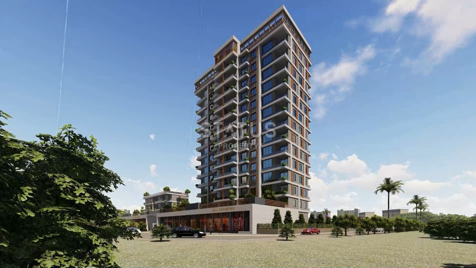 Комплекс на стадии строительства с видовыми квартирами 2+1 – 110 кв м, 3+1 – 120 кв м в районе Тедже, Мерсин. фото 15