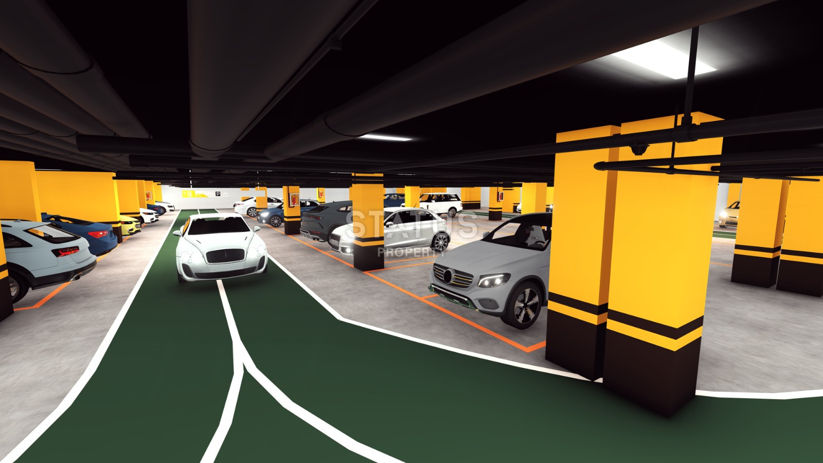 Комплекс на стадии строительства с видовыми квартирами 2+1 – 110 кв м, 3+1 – 120 кв м в районе Тедже, Мерсин. фото 31