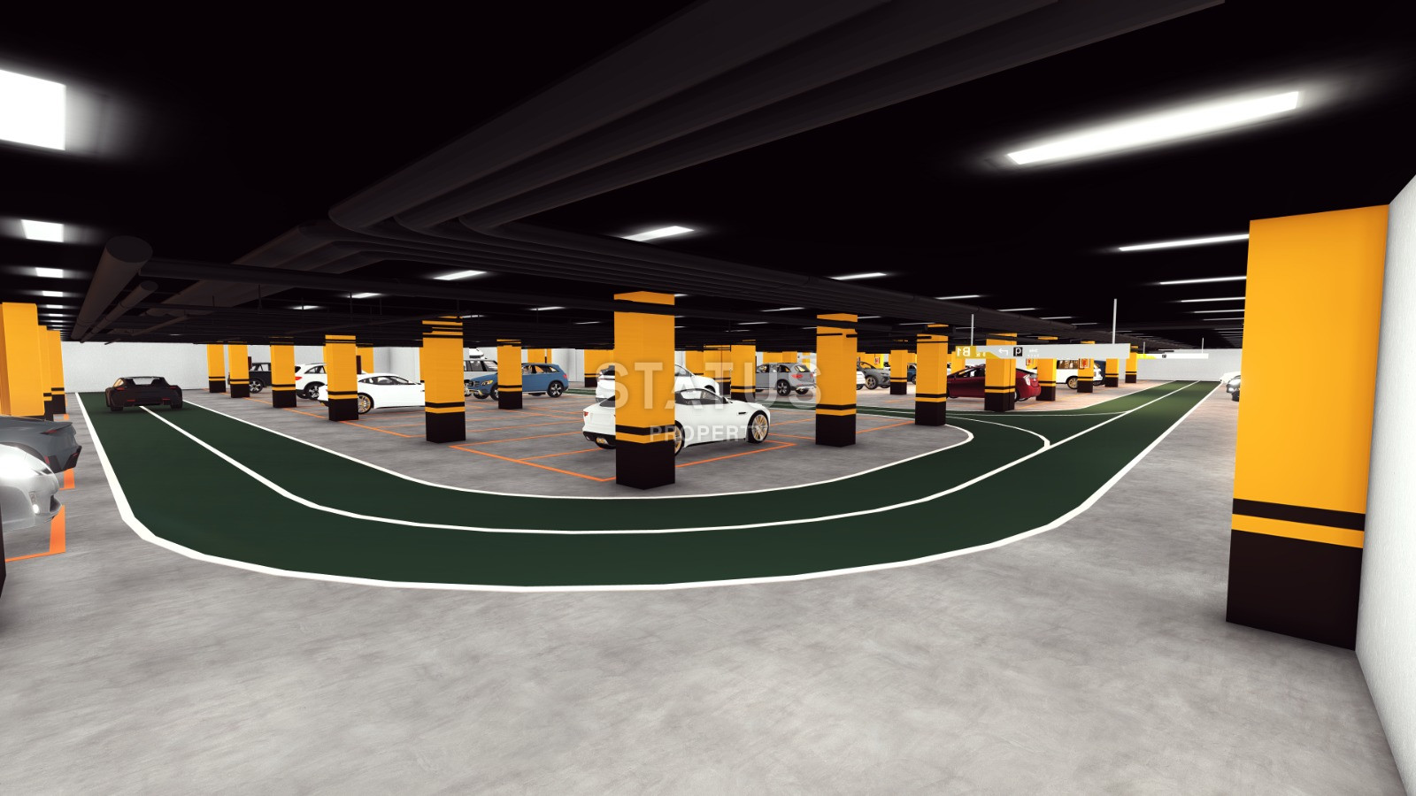 Комплекс на стадии строительства с видовыми квартирами 2+1 – 110 кв м, 3+1 – 120 кв м в районе Тедже, Мерсин. фото 32