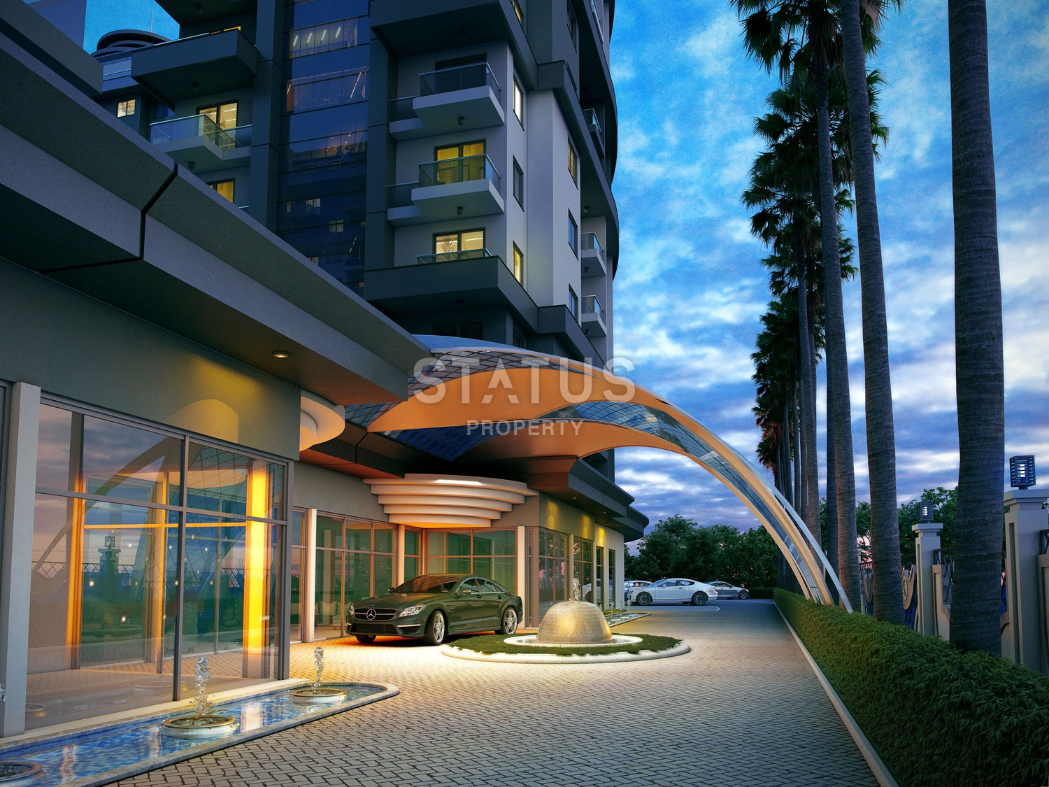 Апартаменты 1+1 в элитном комплексе класса люкс в районе Махмутлар, 50 кв.м. фото 17