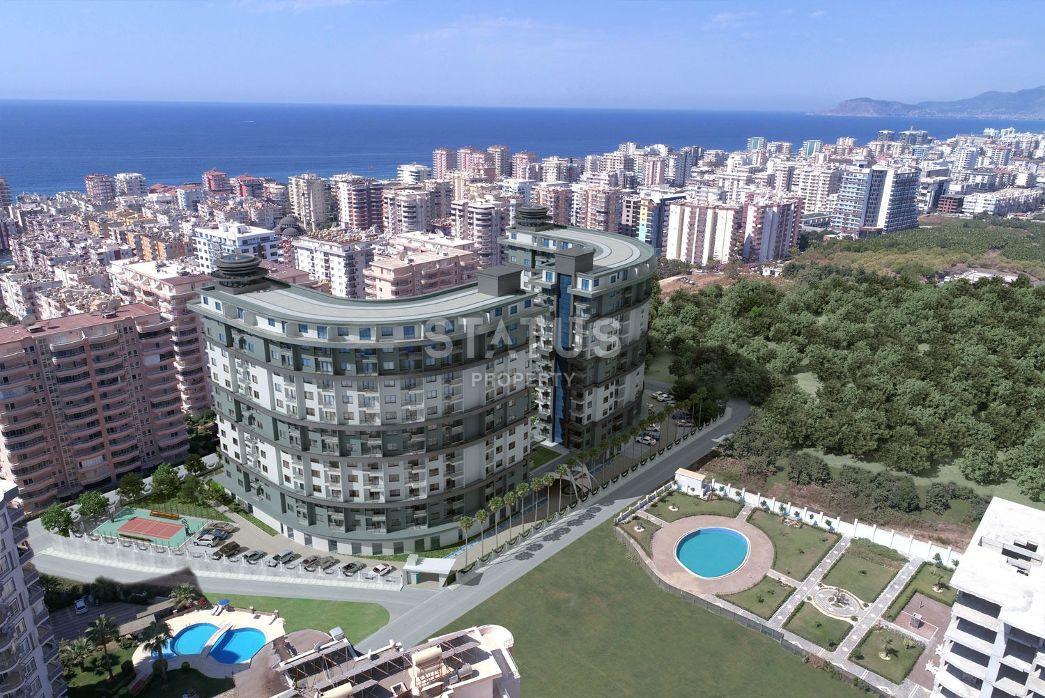 Апартаменты 1+1 в элитном комплексе класса люкс в районе Махмутлар, 50 кв.м. фото 22