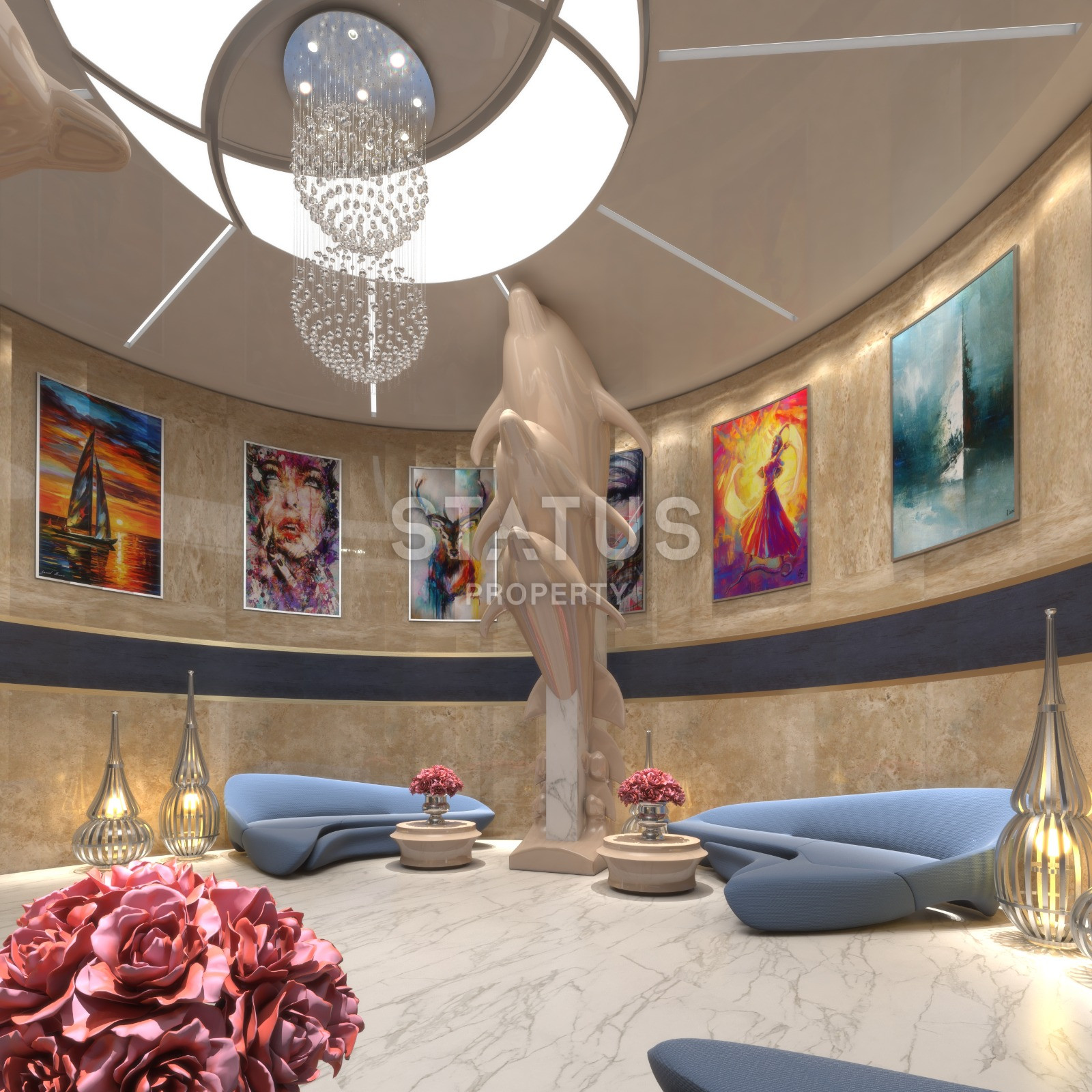 Апартаменты 1+1 в элитном комплексе класса люкс в районе Махмутлар, 50 кв.м. фото 26