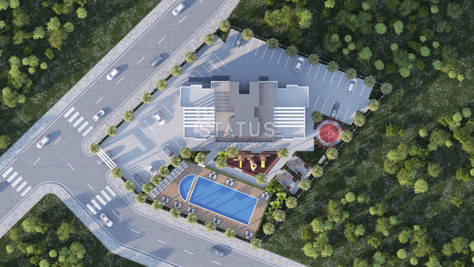 Инвестиционный проект на стадии строительства в районе Енишехир, Мерсин. 1+1 – 60 кв м, 2+1 – 80 кв м фото 3