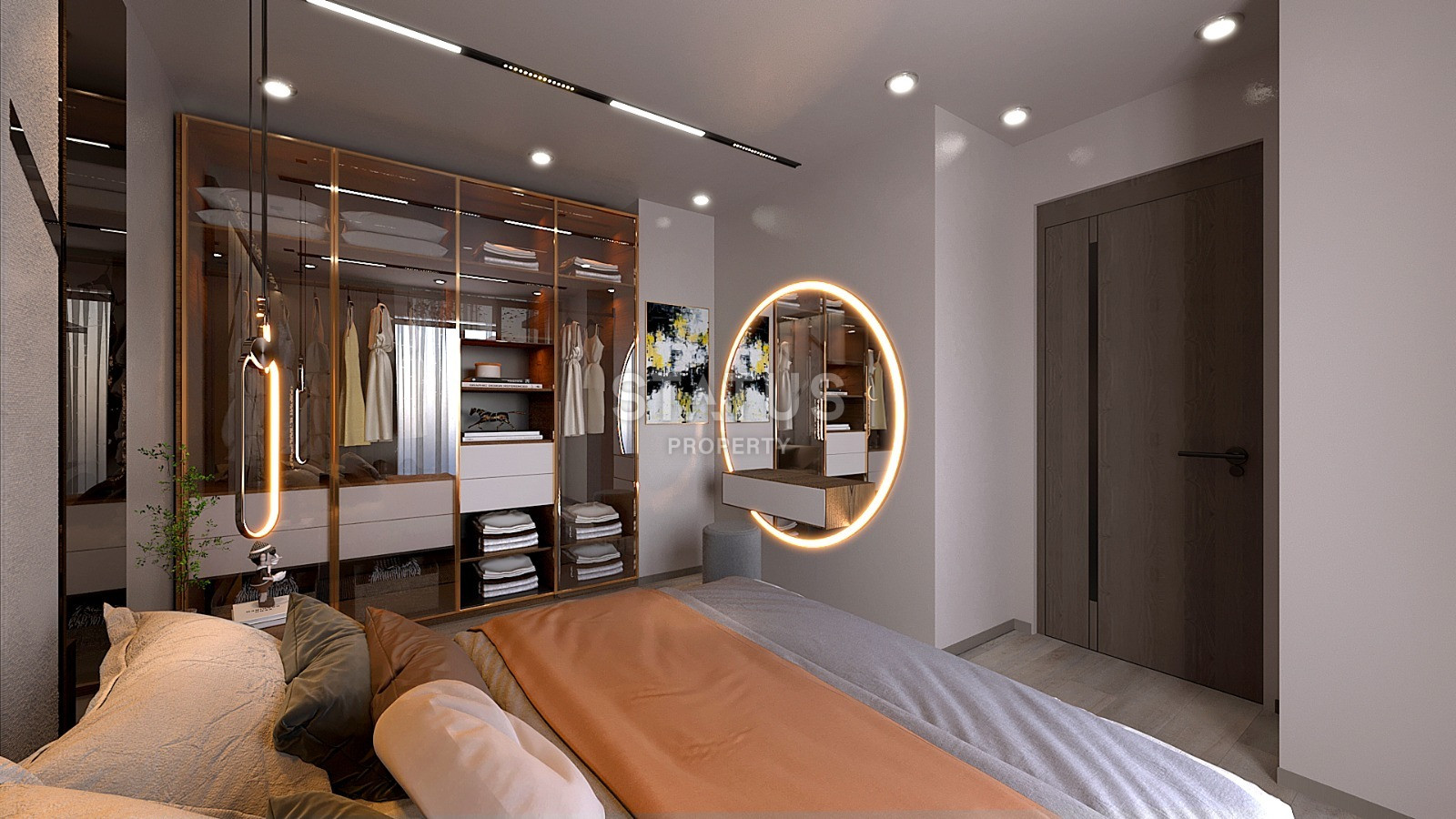 Инвестиционный проект на стадии строительства в районе Енишехир, Мерсин. 1+1 – 60 кв м, 2+1 – 80 кв м фото 10