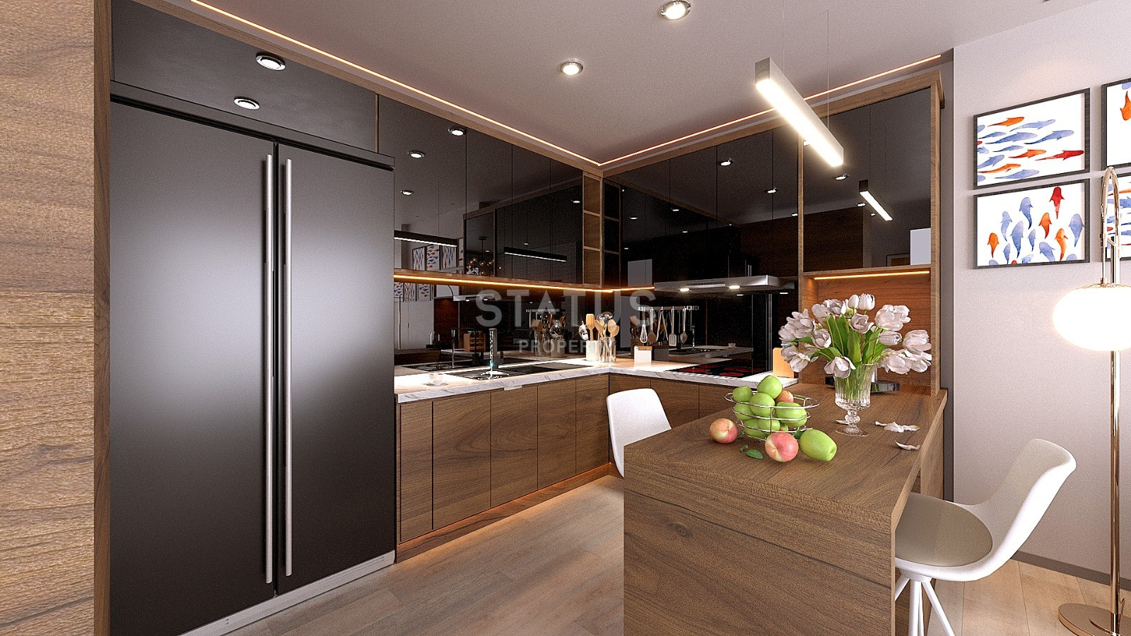 Инвестиционный проект на стадии строительства в районе Енишехир, Мерсин. 1+1 – 60 кв м, 2+1 – 80 кв м фото 14