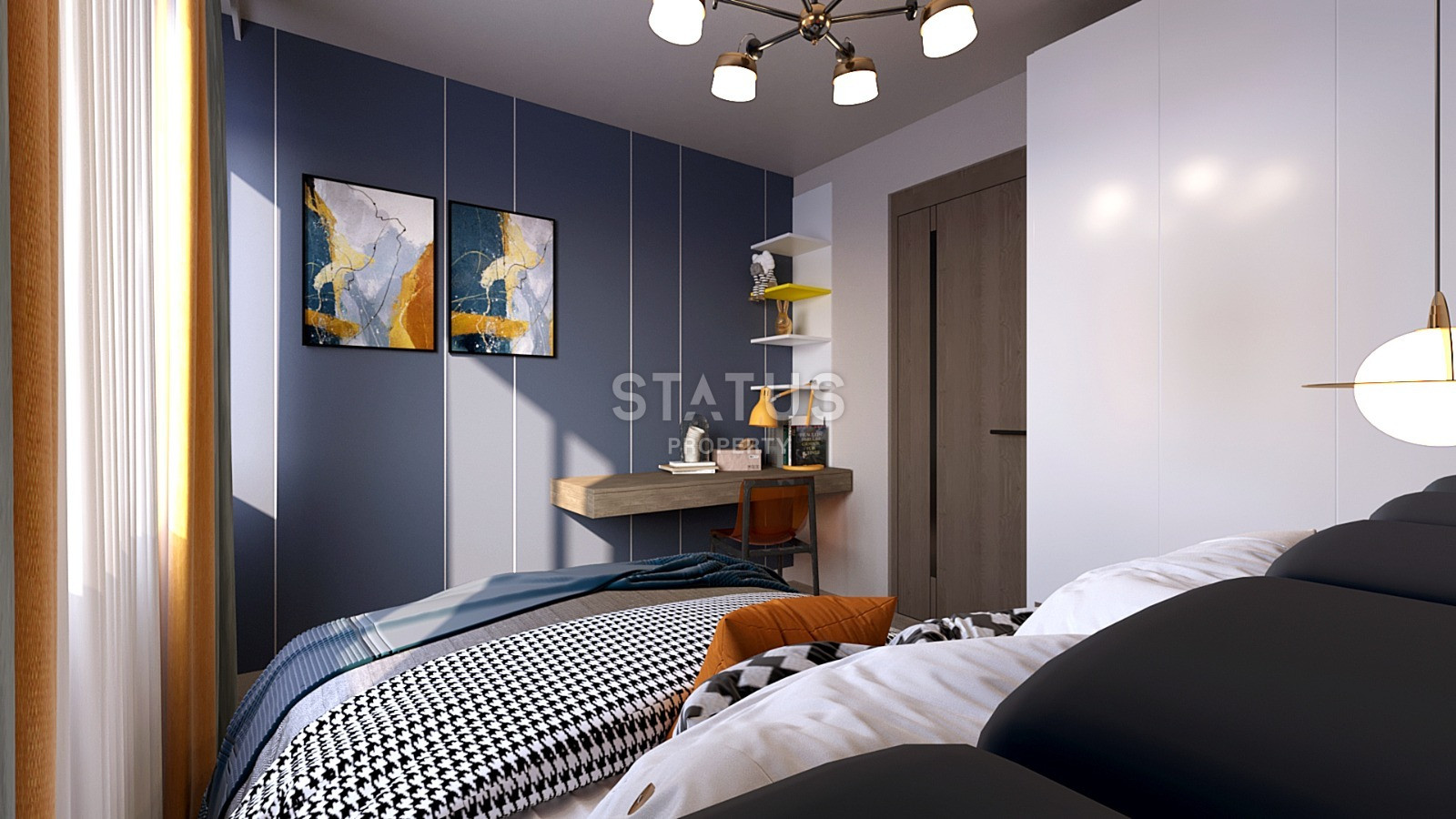 Инвестиционный проект на стадии строительства в районе Енишехир, Мерсин. 1+1 – 60 кв м, 2+1 – 80 кв м фото 15