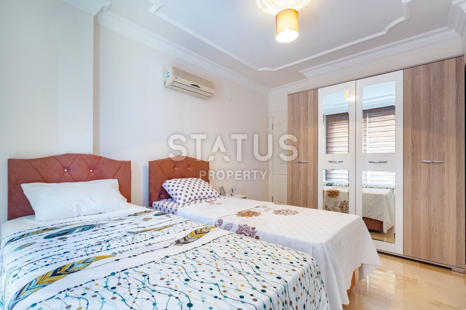 Квартира с новой мебелью и красивым видами в комплексе с бассейном в Махмутларе 135 кв.м. фото 6