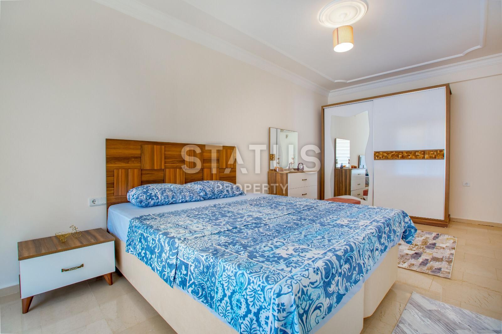 Квартира с новой мебелью и красивым видами в комплексе с бассейном в Махмутларе 135 кв.м. фото 7