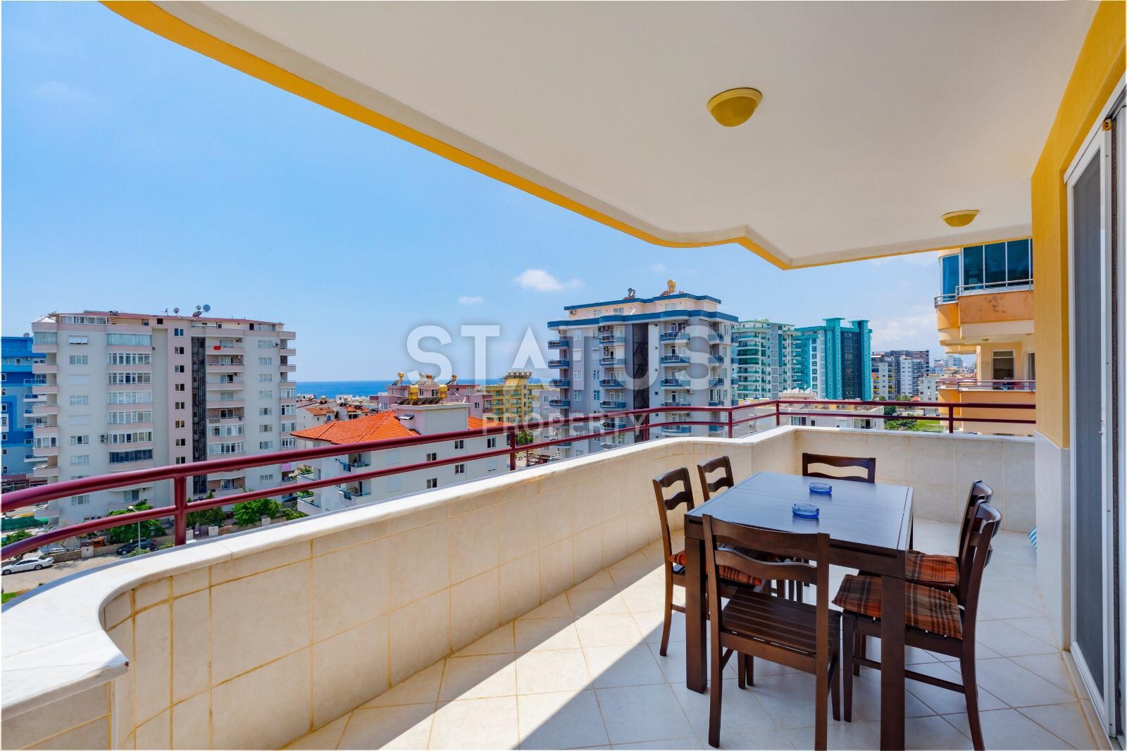 Квартира с новой мебелью и красивым видами в комплексе с бассейном в Махмутларе 135 кв.м. фото 9