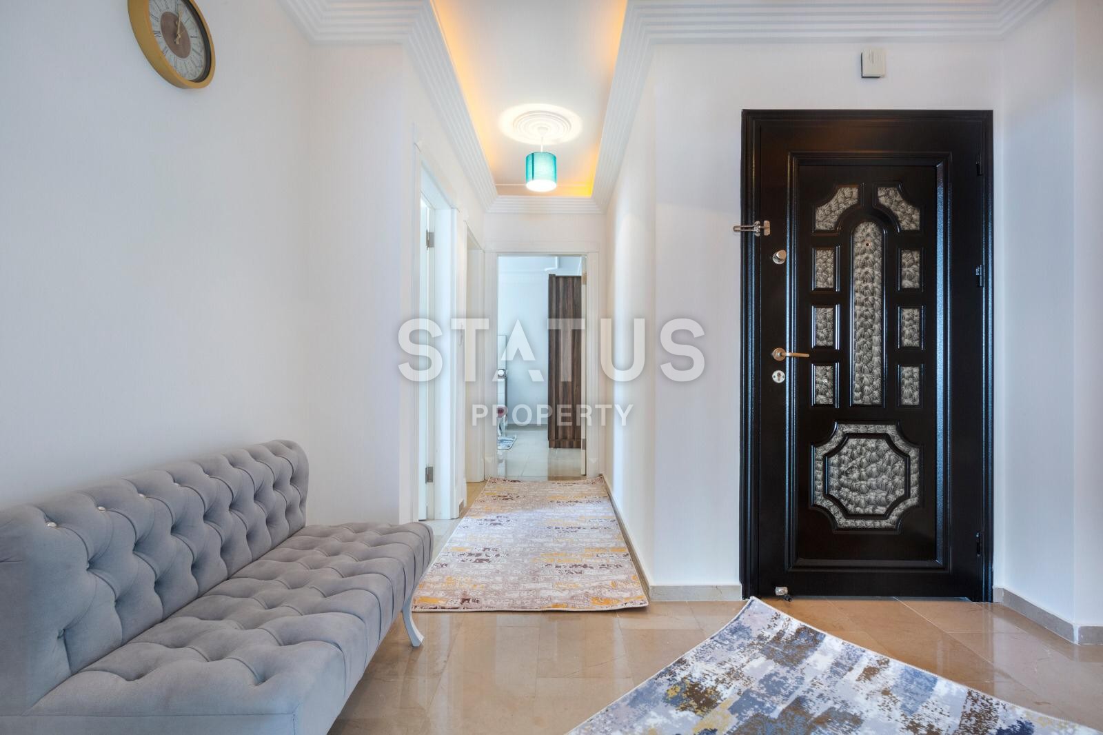 Квартира с новой мебелью и красивым видами в комплексе с бассейном в Махмутларе 135 кв.м. фото 10