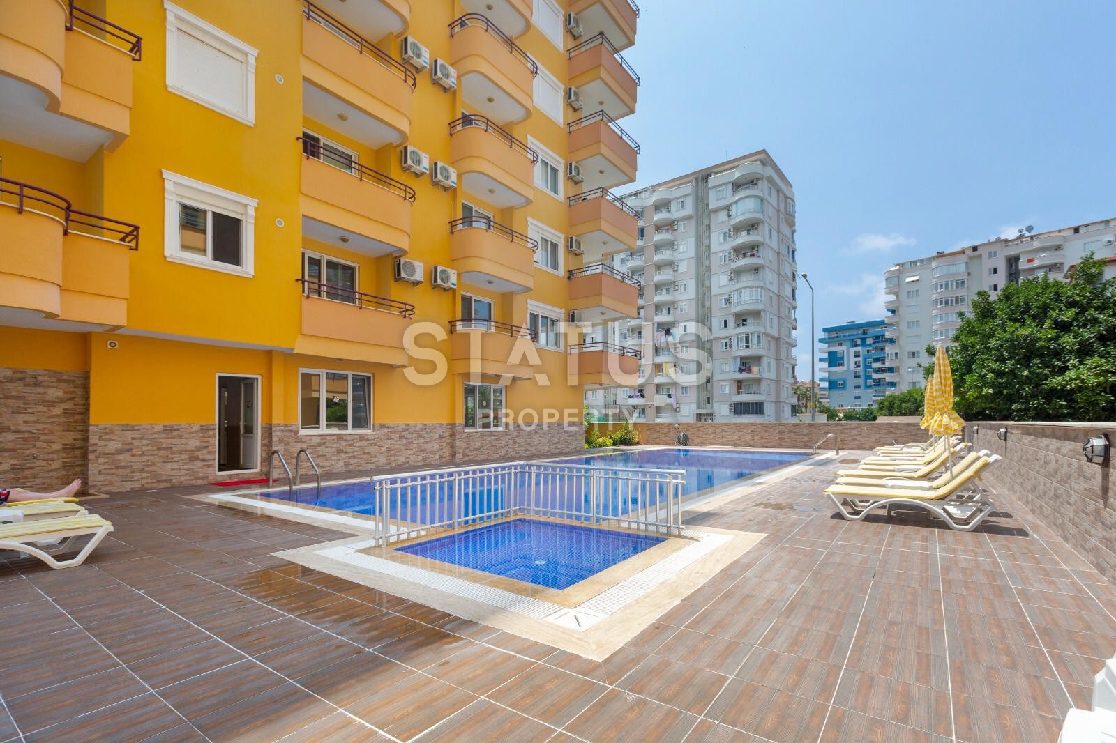 Квартира с новой мебелью и красивым видами в комплексе с бассейном в Махмутларе 135 кв.м. фото 13