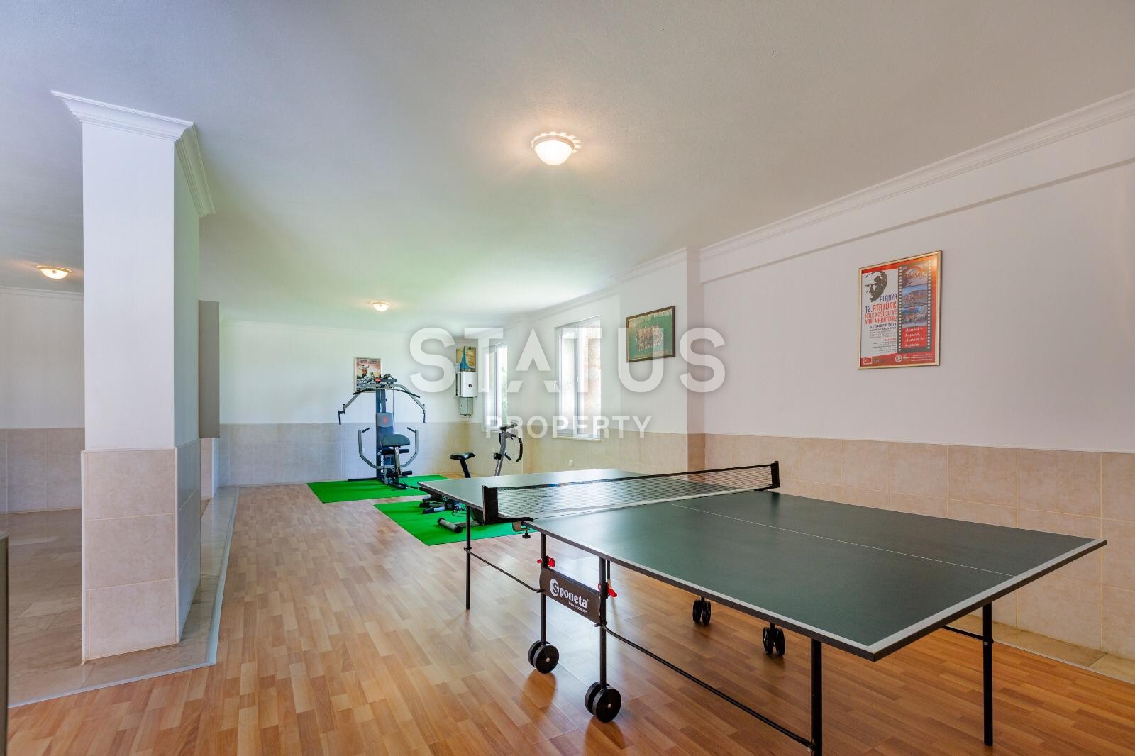 Квартира с новой мебелью и красивым видами в комплексе с бассейном в Махмутларе 135 кв.м. фото 15