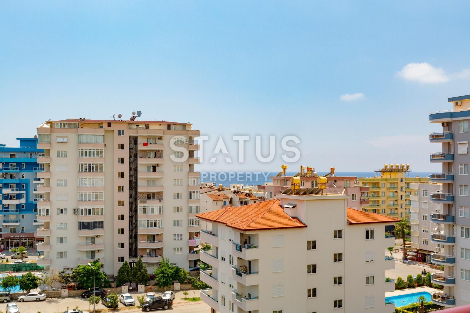 Квартира с новой мебелью и красивым видами в комплексе с бассейном в Махмутларе 135 кв.м. фото 16