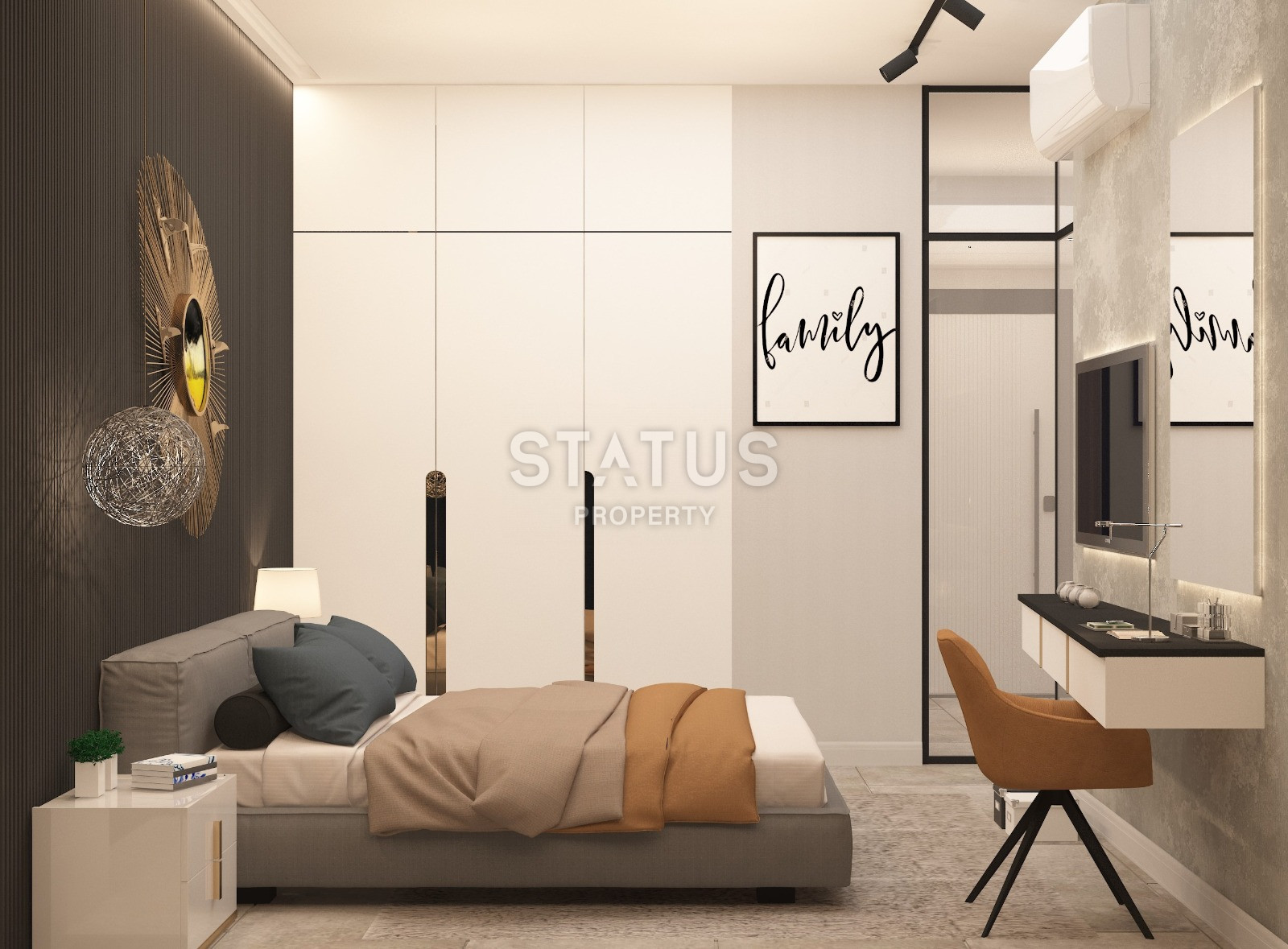 Инвестиционный проект на стадии котлована в 150 метрах от пляжа Клеопатры, 60- 172 м2 фото 7