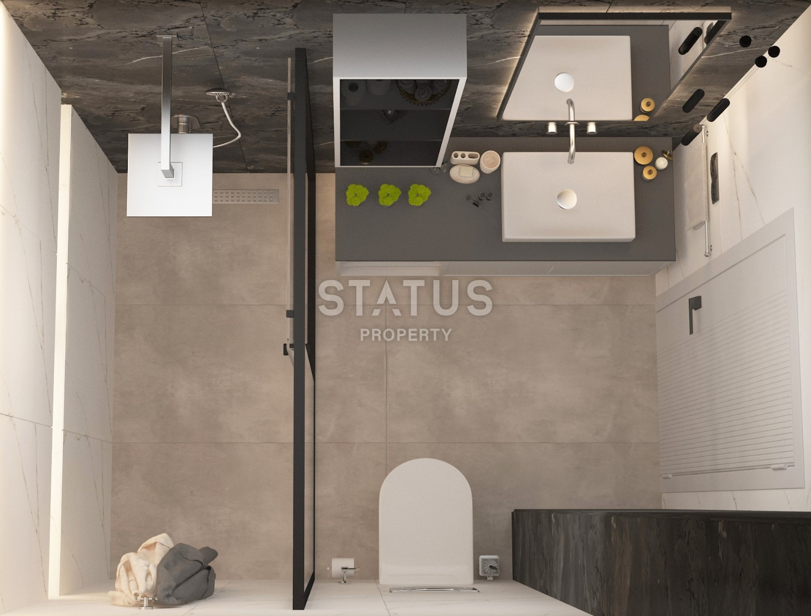 Инвестиционный проект на стадии котлована в 150 метрах от пляжа Клеопатры, 60- 172 м2 фото 9