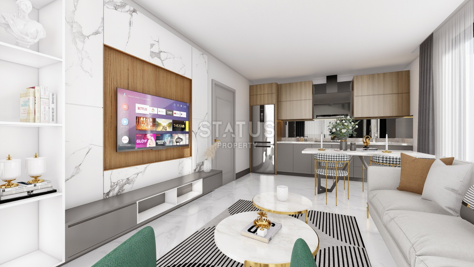 Investment project in Oba area, apartments 2+1 and duplex 3+1, 81-146 sq.m. фото 3