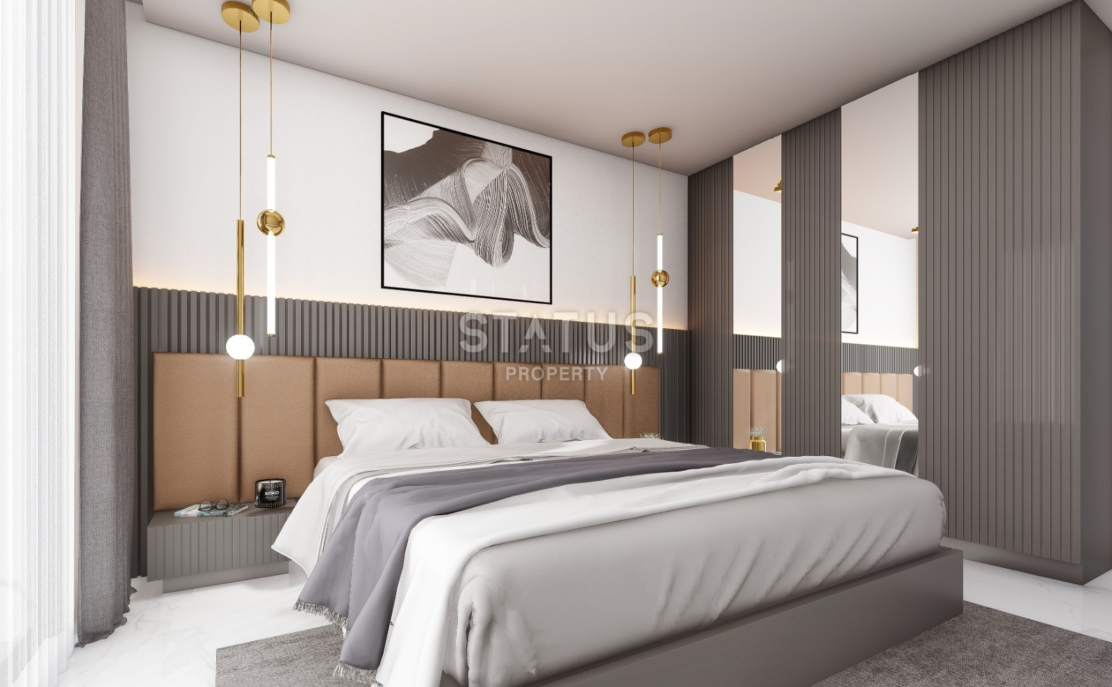 Investment project in Oba area, apartments 2+1 and duplex 3+1, 81-146 sq.m. фото 6