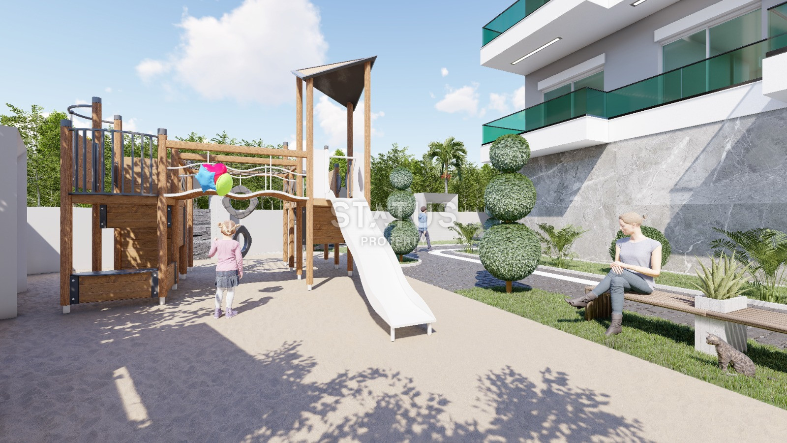 Investment project in Oba area, apartments 2+1 and duplex 3+1, 81-146 sq.m. фото 11