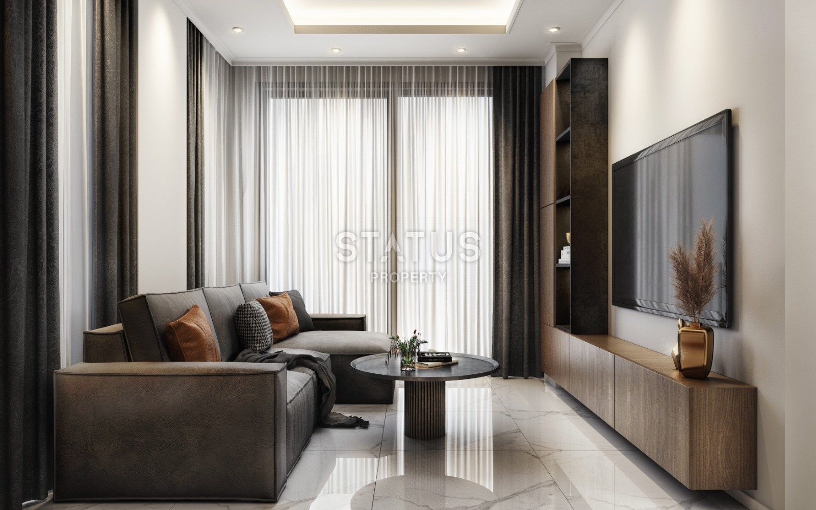 Новый, инвестиционный проект на стадии котлована в районе Оба, апартаменты 1+1, Дуплексы 2+1 с садом и 3+1, 45-210 кв.м. фото 6