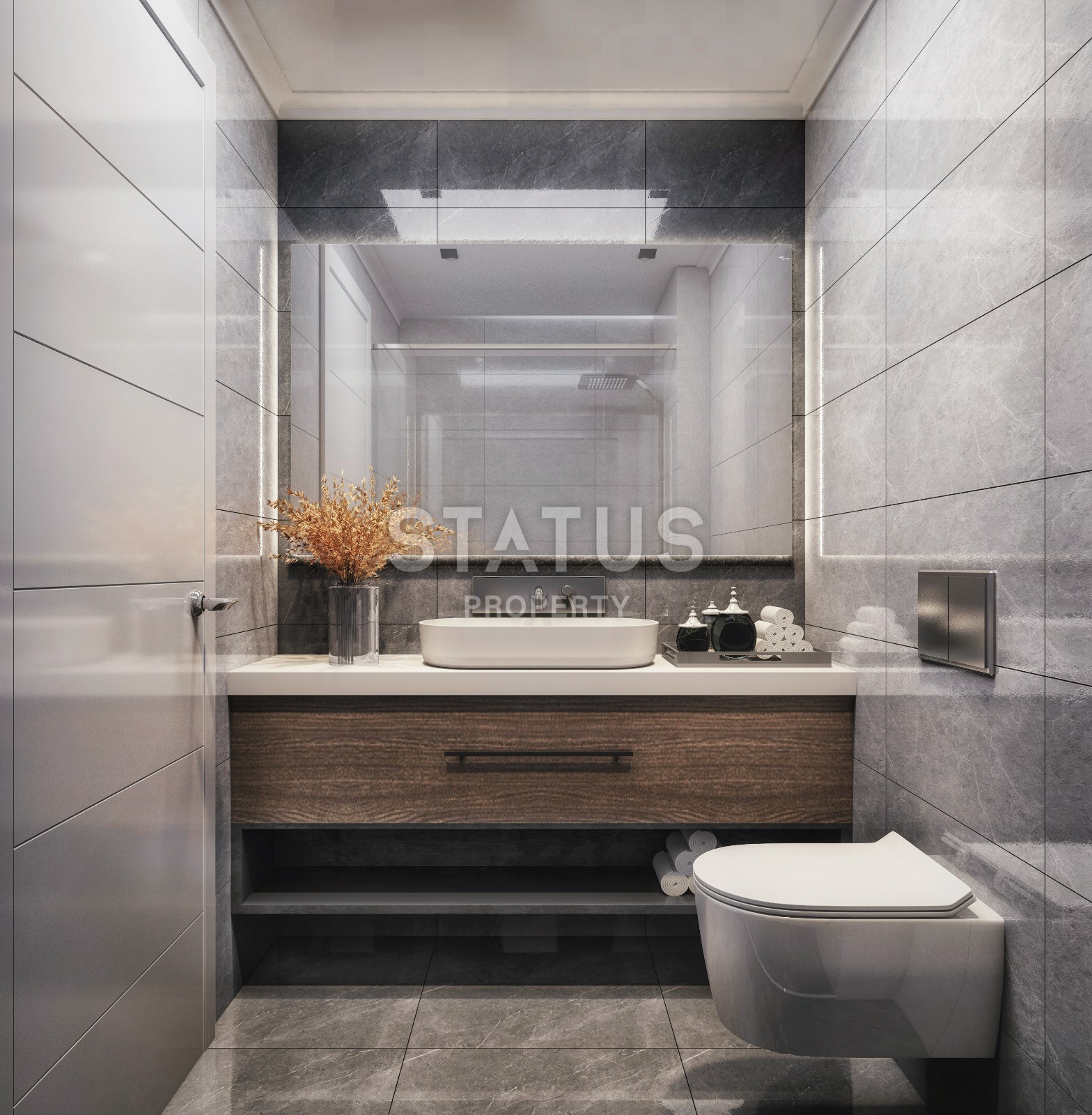 Новый, инвестиционный проект на стадии котлована в районе Оба, апартаменты 1+1, Дуплексы 2+1 с садом и 3+1, 45-210 кв.м. фото 9