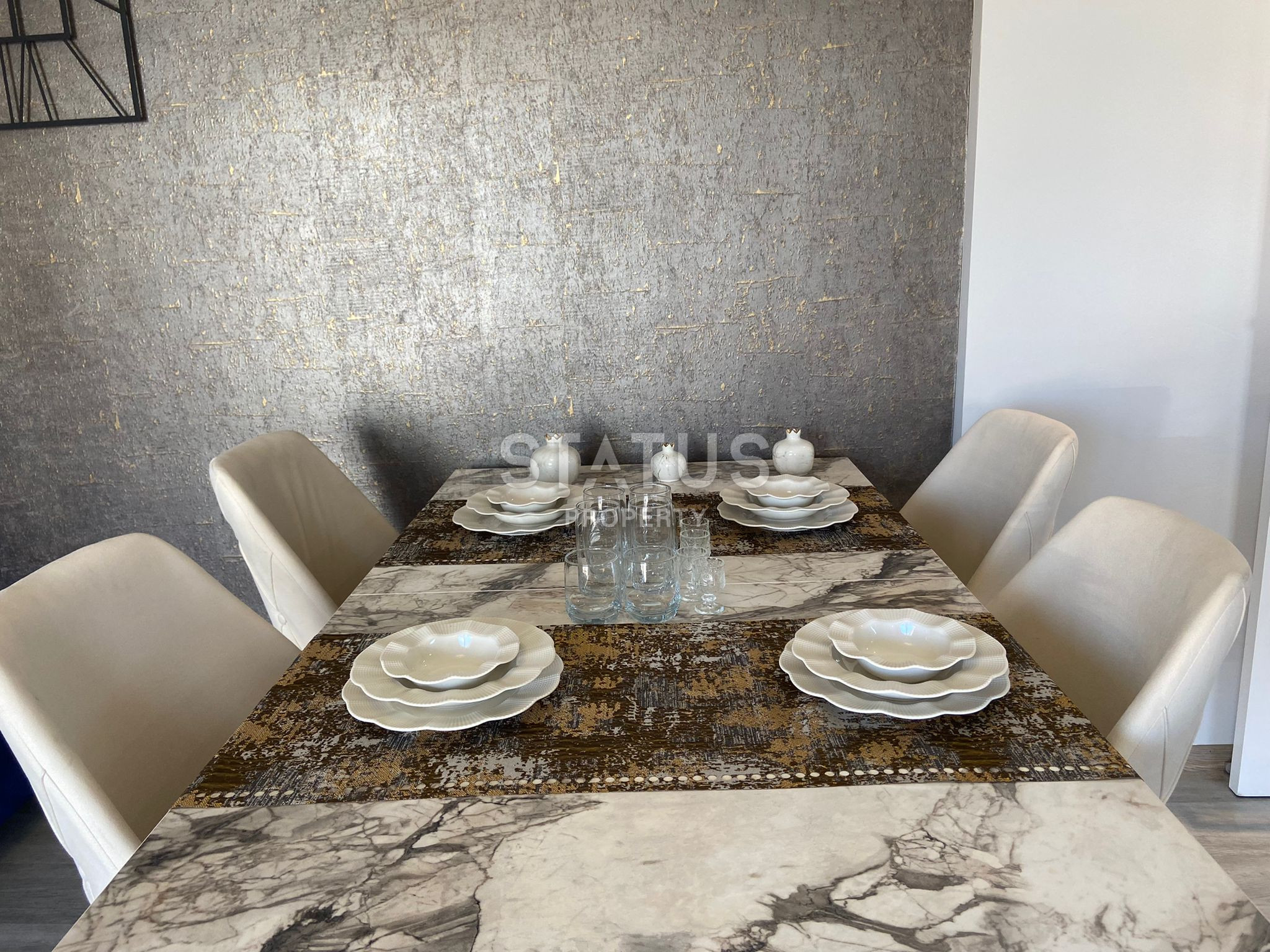 Видовые трехкомнатные апартаменты в районе Джикджилли, 110м2 фото 19