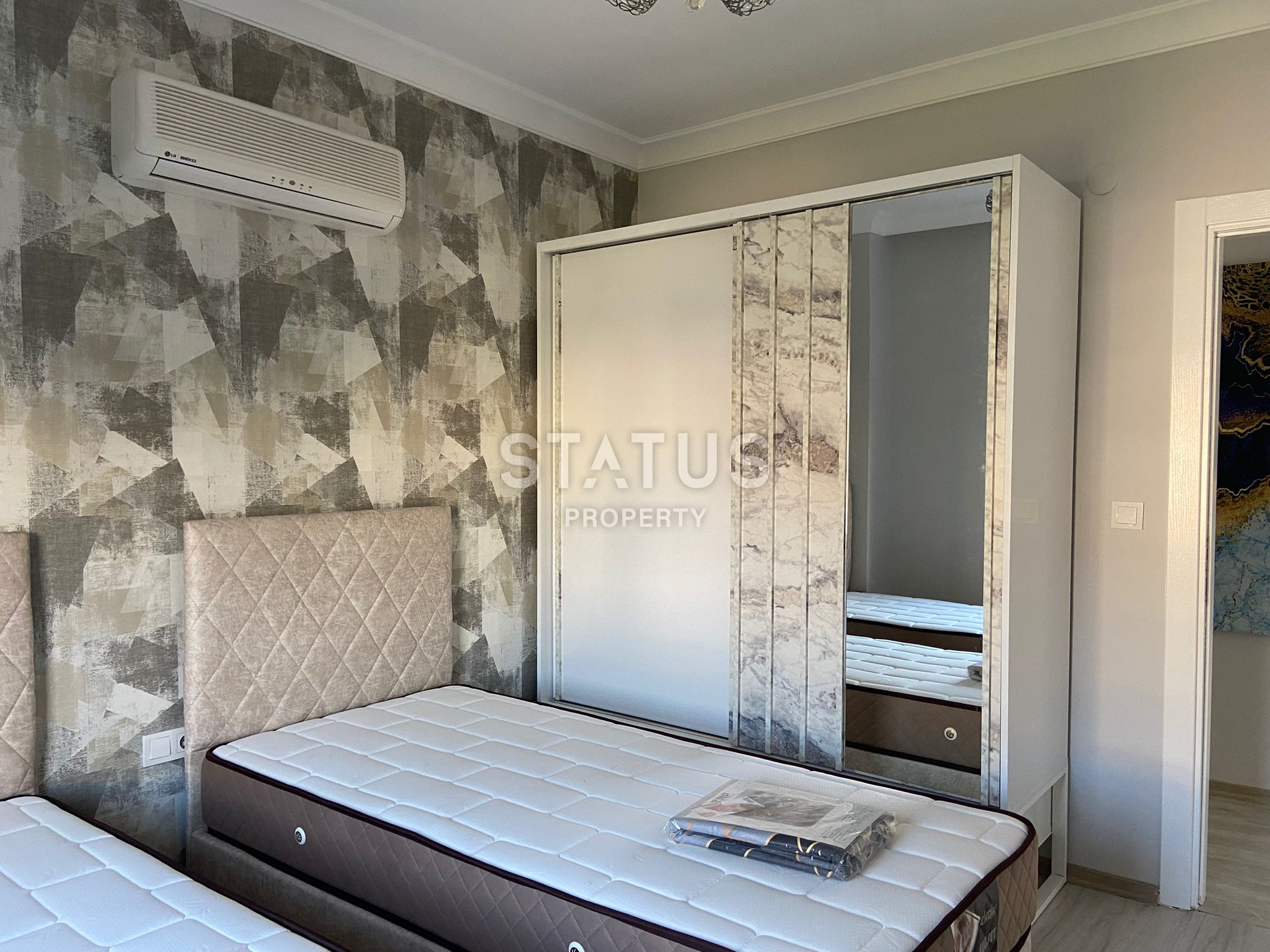 Видовые трехкомнатные апартаменты в районе Джикджилли, 110м2 фото 20