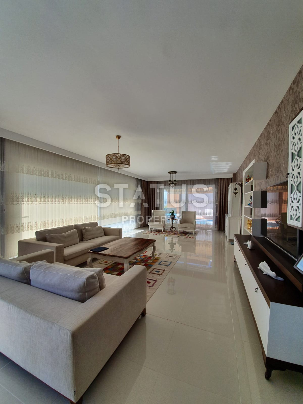 Elite furnished villa 4+1 luxury class, 260 m2 in Kargicak фото 22