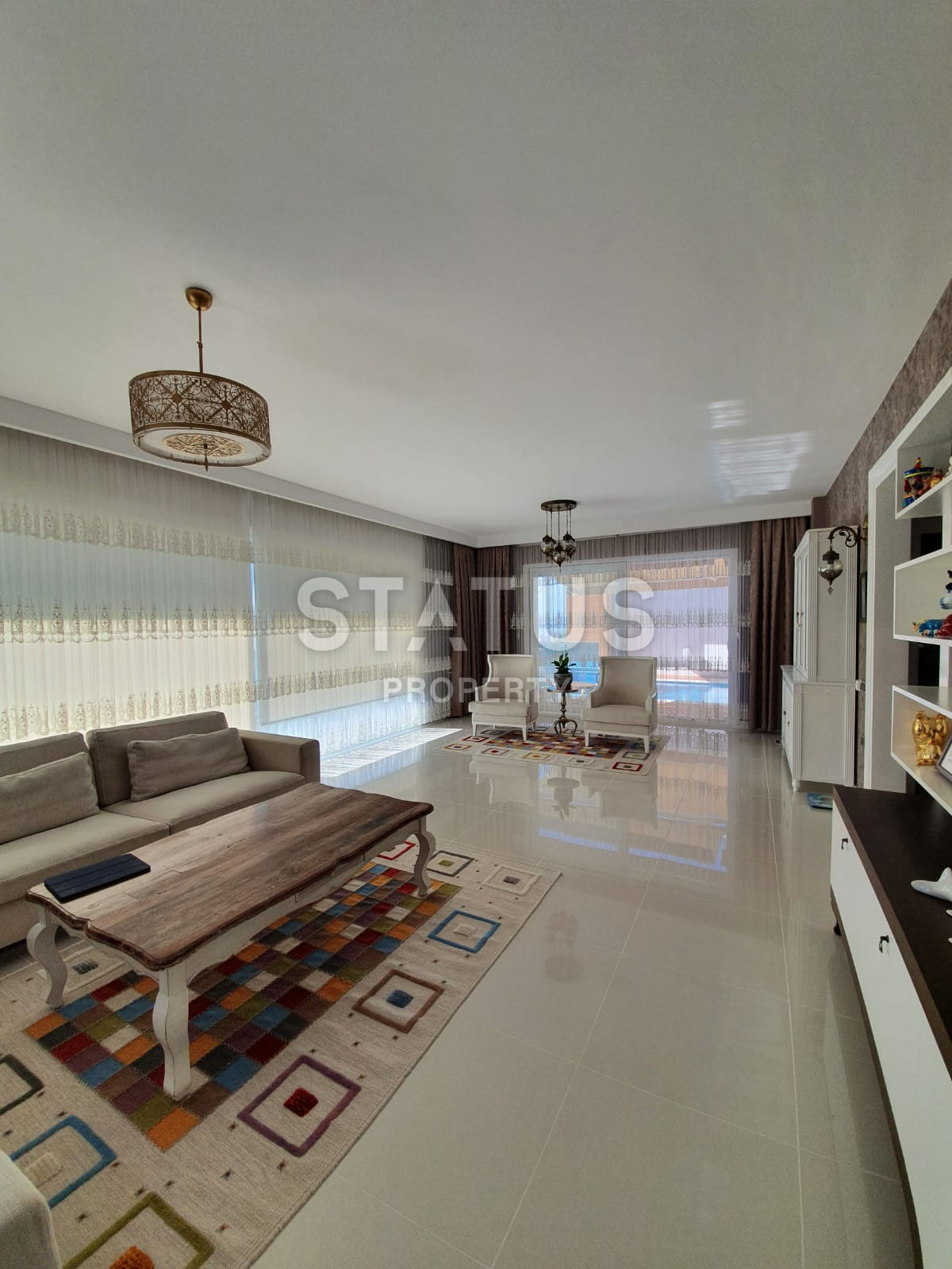 Elite furnished villa 4+1 luxury class, 260 m2 in Kargicak фото 24