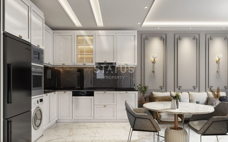 Инвестиционный проект на стадии котлована, апартаменты 1+1, 2+1, 3+1,  в районе Оба, 41-169 кв.м. фото 10