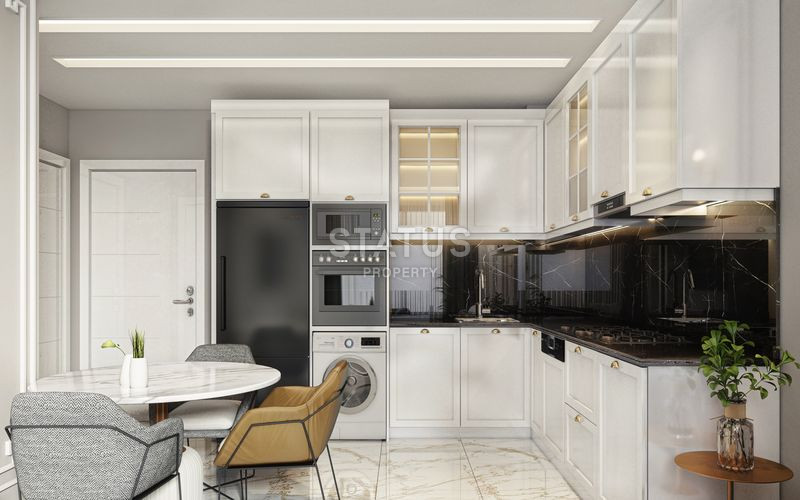 Инвестиционный проект на стадии котлована, апартаменты 1+1, 2+1, 3+1,  в районе Оба, 41-169 кв.м. фото 11