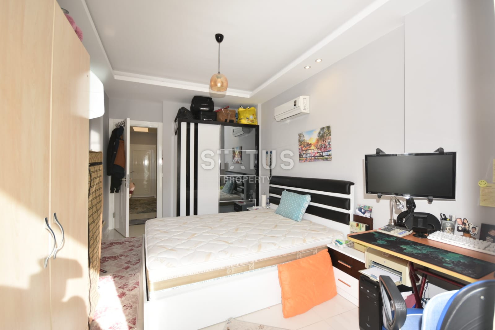 Furnished apartment 1+1, 100 meters from the sea, in the Mahmutlar area, 80 sq.m. фото 5