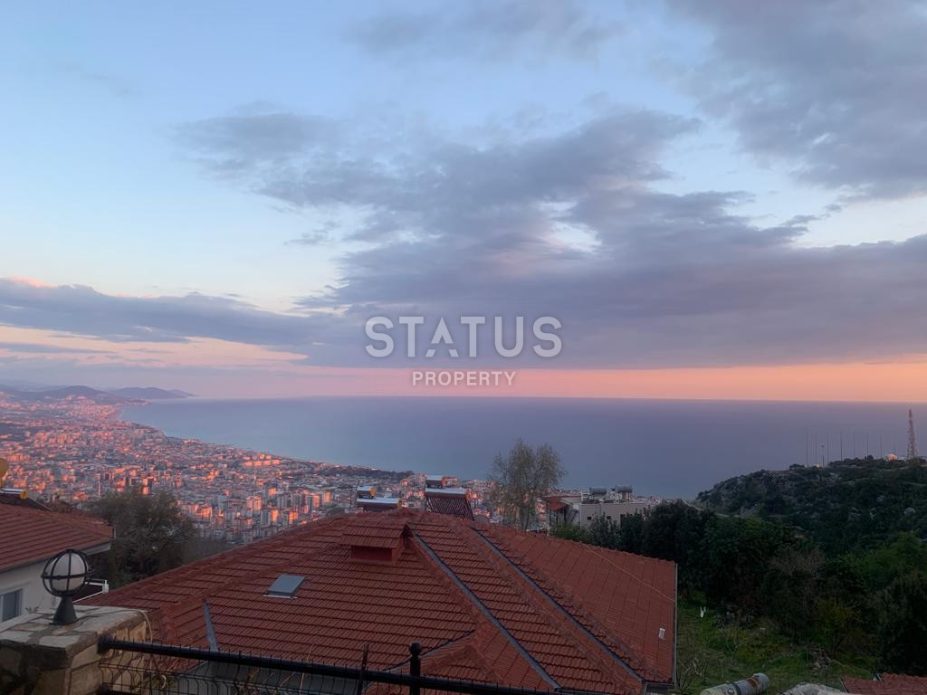 Таунхаус 3+1 с видом на море, горы и Крепость, 160 м2 в центральной части Алании. фото 22