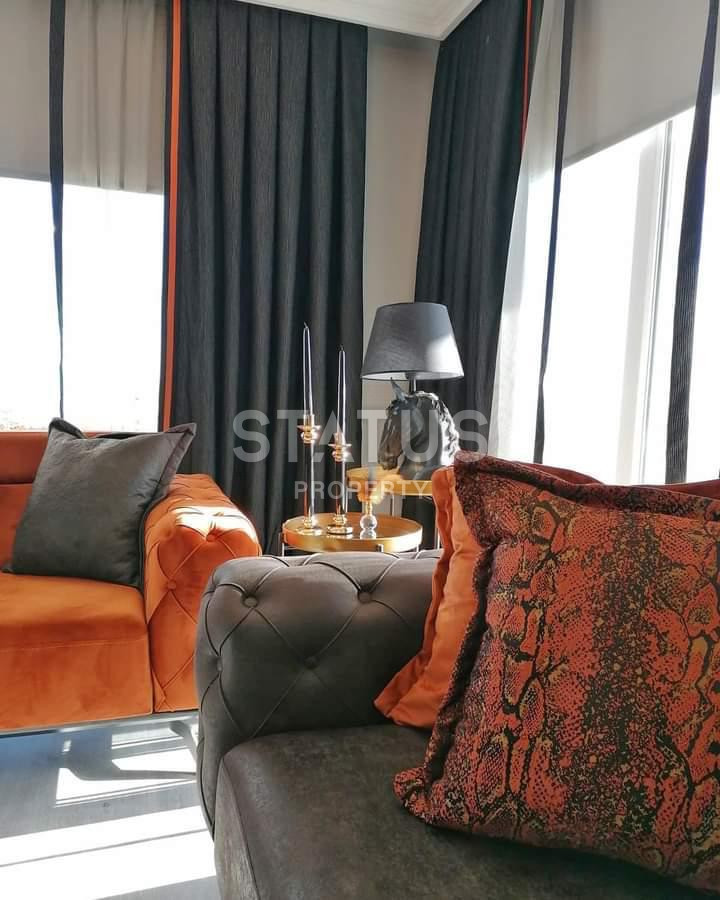 Таунхаус 3+1 с видом на море, горы и Крепость, 160 м2 в центральной части Алании. фото 3