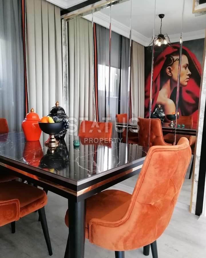 Таунхаус 3+1 с видом на море, горы и Крепость, 160 м2 в центральной части Алании. фото 7