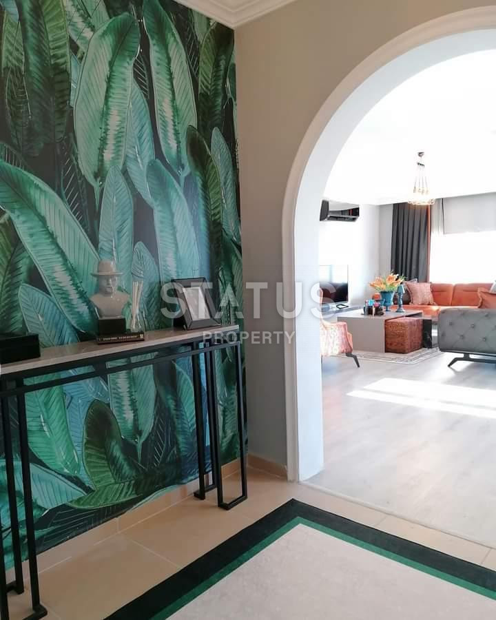 Таунхаус 3+1 с видом на море, горы и Крепость, 160 м2 в центральной части Алании. фото 8