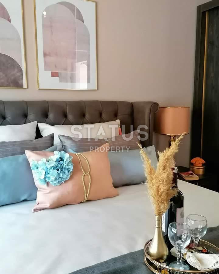 Таунхаус 3+1 с видом на море, горы и Крепость, 160 м2 в центральной части Алании. фото 10