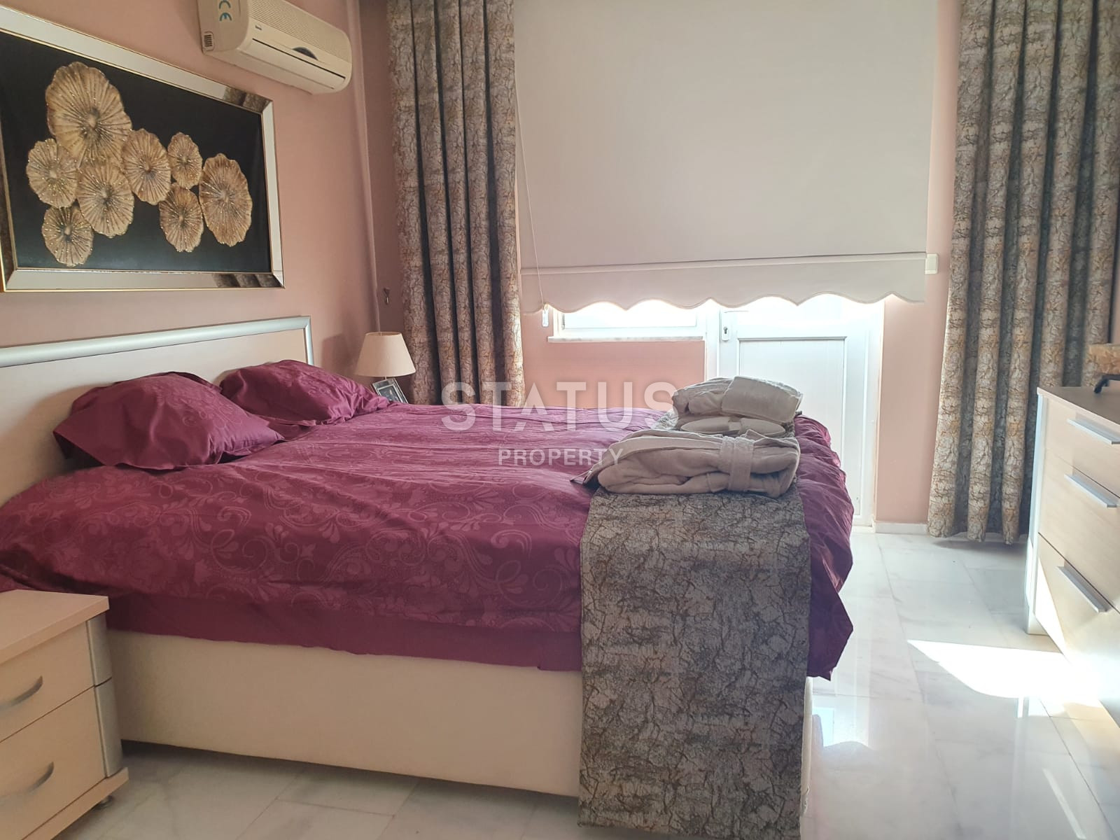 Bright and cozy apartment 2+1 with mountain views in Oba, 110 m2. фото 5