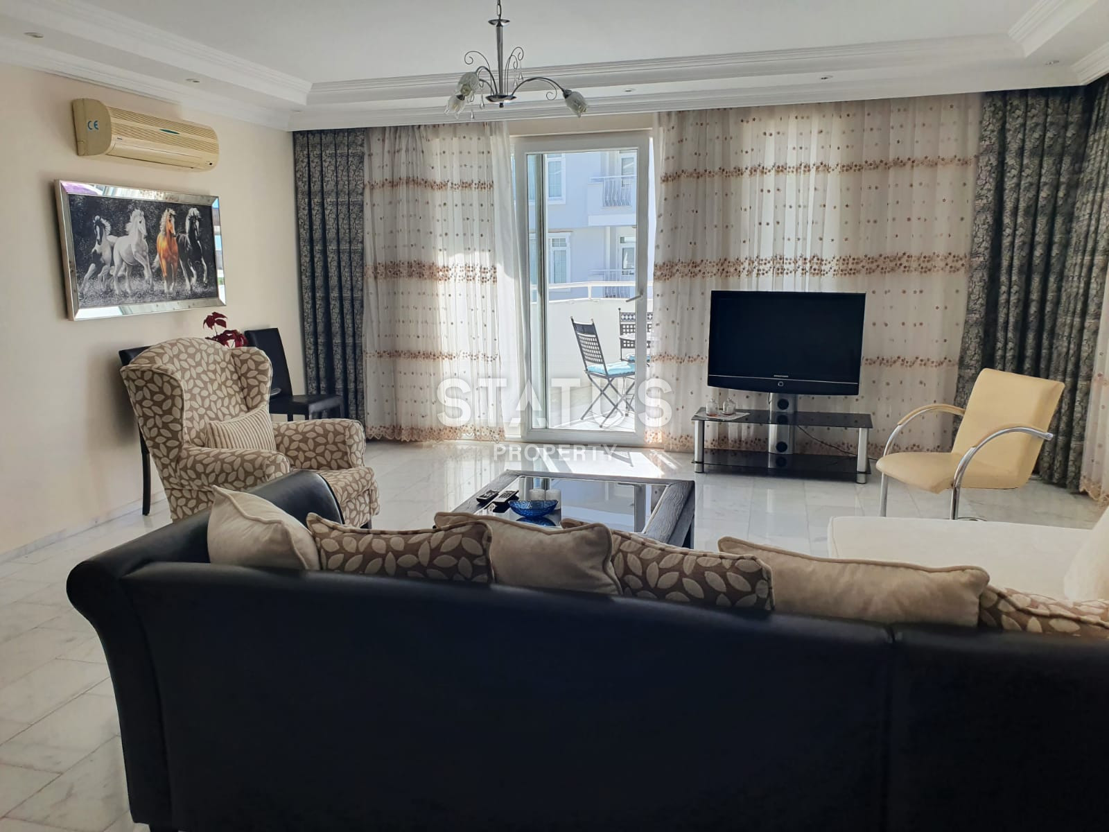 Bright and cozy apartment 2+1 with mountain views in Oba, 110 m2. фото 6